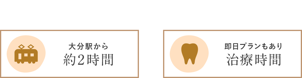 大分の方への来院サポートも実施中