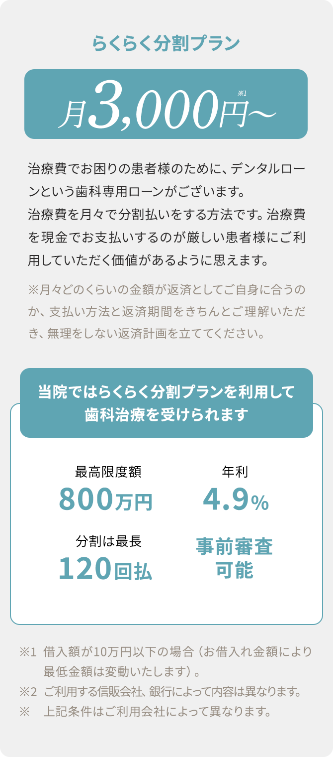 らくらく分割プラン