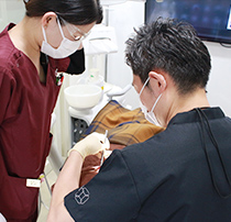 チーム医療の体制のもと、患者様に合った治療をご提案いたします